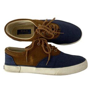 Polo Ralph Lauren men’s shoes 9.5 D  Forestmont Saddle Sneaker Boat  7504